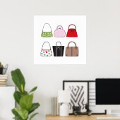 Zes kleine Poster/afdrukken Poster (Thuiskantoor)