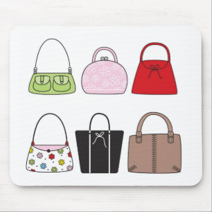 Zes kleine Purpers Mousepad Muismat