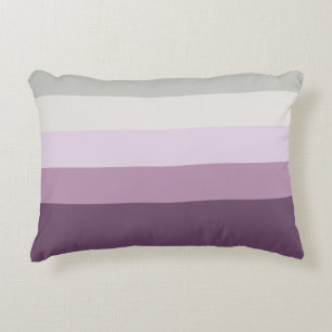 Zes kleuren - Blauw Violet Paars Roze Geel Decoratief Kussen