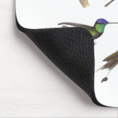 Zes kleurige Hummingvogels Muismat (Hoek)