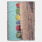 Zes kleurrijke strand | Kaapstad, Zuid-Afrika Deken (Voorkant Verticaal)