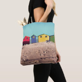 Zes kleurrijke strand | Kaapstad, Zuid-Afrika Tote Bag (Dichtbij)