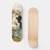 Zes kostbare rivieren Kubo Xiongman houtblok dames Persoonlijk Skateboard (Voorkant)