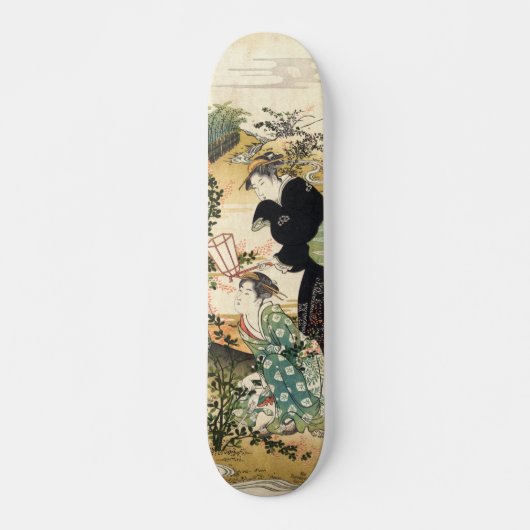 Zes kostbare rivieren Kubo Xiongman houtblok dames Persoonlijk Skateboard (Voorkant)