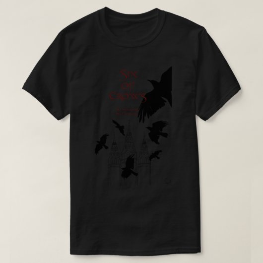Zes Krogen ~ Leigh Bardugo T-shirt (Design voorkant)