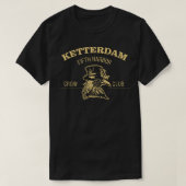 Zes Krows Ketterdam Crow Club T-shirt (Design voorkant)