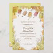 Zes Lantaarns Uitnodiging (Voorkant / Achterkant)