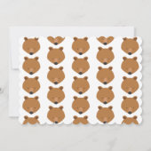 Zes maanden Beer Baby halve verjaardag Kaart (Achterkant)