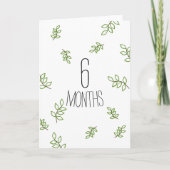 Zes maanden Jubileum Kaart (Voorkant)
