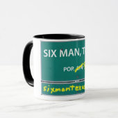 Zes Man, Texas mok koffie (Voorkant links)