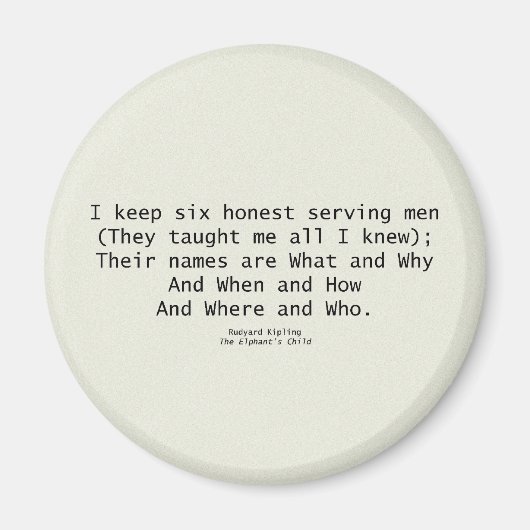 Zes mannen magneten (Voorkant)