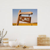 Zes miljoen op Tybee Island, Georgia Poster (Keuken)