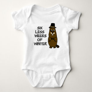 Zes minder weken winter romper