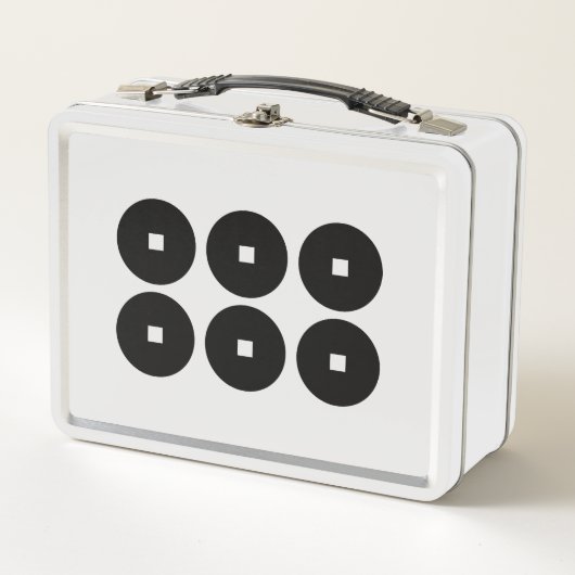 Zes munten lunchbox (Voorkant)