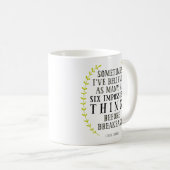 Zes onmogelijke dingen citeren Mokken (Voorkant rechts)