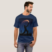 Zes Over De Boundary T20 Cricket Tee T-shirt (Voorkant volledig)