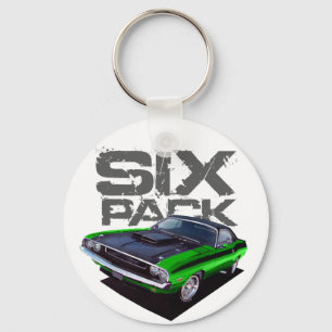 Zes Pak Sleutelhanger