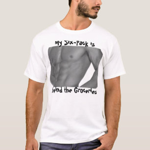 Zes pakje kweekproducten t-shirt
