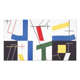 Zes ruimten met kruisingen | Sophie Taeuber-Arp | Foto Afdruk