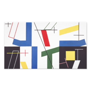 Zes ruimten met kruisingen   Sophie Taeuber-Arp   Foto Afdruk