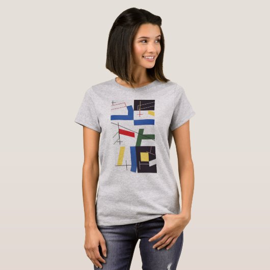 Zes ruimten met kruisingen | Sophie Taeuber-Arp | T-shirt (Voorkant volledig)