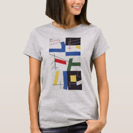 Zes ruimten met kruisingen | Sophie Taeuber-Arp | T-shirt