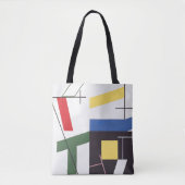 Zes ruimten met kruisingen | Sophie Taeuber-Arp | Tote Bag (Voorkant)