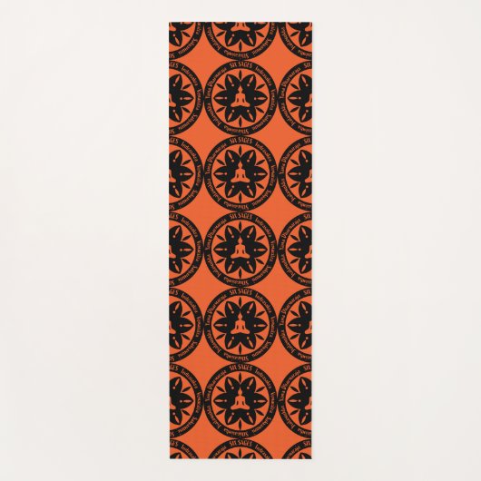 Zes Sages Samara Buddhist Religie Yogamat (Voorkant)