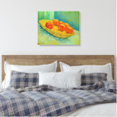 Zes Sinaasappels van Vincent van Gogh Canvas Afdruk (Insitu (Slaapkamer))