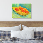 Zes Sinaasappels van Vincent van Gogh Canvas Afdruk (Insitu (Slaapkamer))