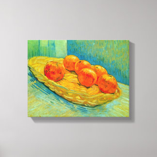 Zes Sinaasappels van Vincent van Gogh Canvas Afdruk
