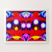 Zes sneeuwballen leuke kunst legpuzzel (Horizontaal)