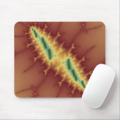 Zes Stripes - Fractal Mousepad Muismat (Met muis)
