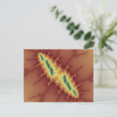 Zes strips - Fractal Briefkaart (Staand voorkant)