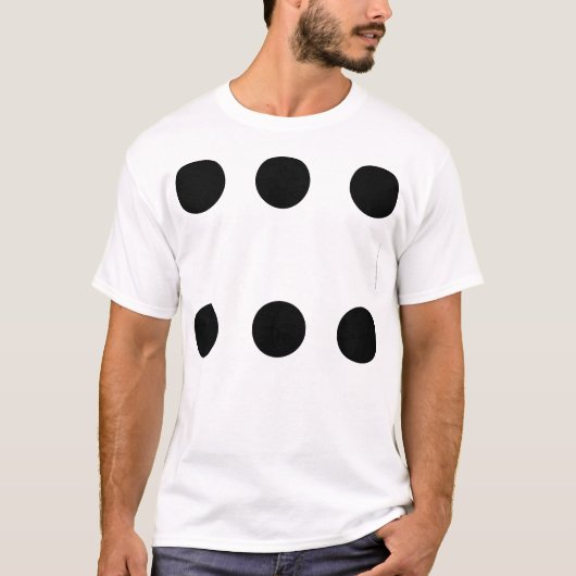 zes t-shirt (Voorkant)