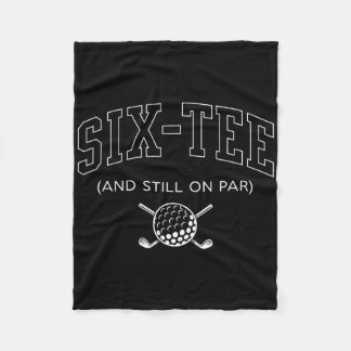 Zes T-shirt en nog steeds op gelijke voet - 60e ve Fleece Deken
