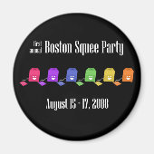 Zes Theezakken Magneet (voor donkere achtergronden (Voorkant)