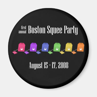 Zes Theezakken Magneet (voor donkere achtergronden