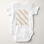 zes uitgezette ganzen romper (Achterkant)