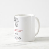 Zes van door koeien geïnspireerde Mok (Voorkant rechts)