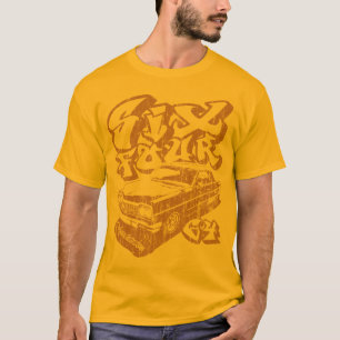 Zes vier ( goud) t-shirt