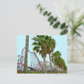 Zes Vlaggen Magic Mountain Briefkaart (Staand voorkant)