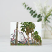 Zes Vlaggen Magic Mountain Briefkaart (Staand voorkant)