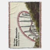 Zes Vlaggen Magic Mountain Deken (Voorkant Verticaal)