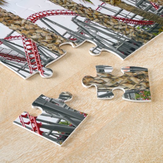 Zes Vlaggen Magic Mountain Legpuzzel (Zijkant)