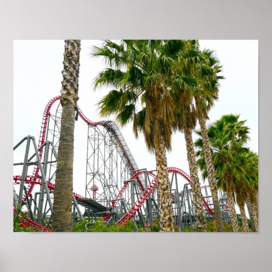 Zes Vlaggen Magic Mountain Poster (Voorkant)