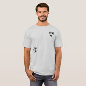 Zes vliegen t-shirt (Voorkant volledig)