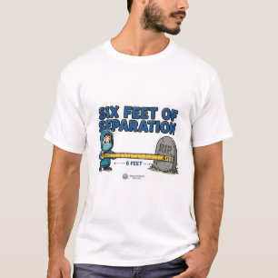 ZES VOETEN VAN SCHEIDING — Grappige Functie bij ee T-shirt