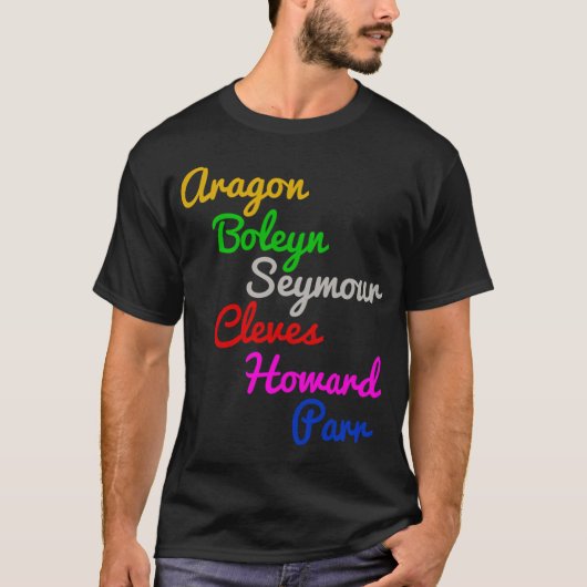 Zes Vrouwen T-shirt (Voorkant)