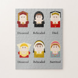 Zes vrouwen, Tudor Legpuzzel